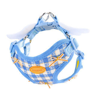 狗狗牵引绳背心式小狗胸背带遛狗绳中小型犬比熊狗链防爆冲狗绳子