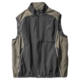 潮味有腔调！机能风背心马甲工装日系男女装少年感户外风骑行外套