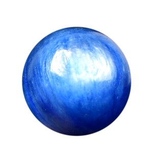 7A天然蓝晶石散珠子圆珠DIY手工饰品配件材料串珠圆珠单珠