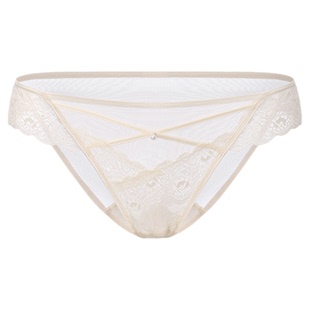 「LA」Celia·暗香收束丨静感系列*法式纯欲蕾丝网纱镂空女士内裤