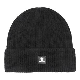 卡尔美帽子冬季跑步针织帽男女款防寒保暖加绒毛线帽户外运动冷帽