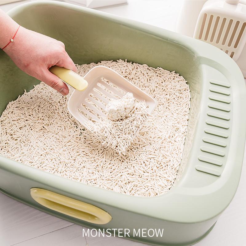半封闭式猫砂盆防外溅防带砂大号猫咪屎盆尿盆一体猫厕所送猫砂铲