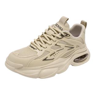 森马男鞋夏季外穿2026新款潮流透气时尚男士百搭网面轻便休闲鞋W