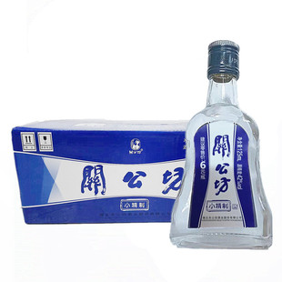 湖北名酒42度关公坊小精致酒125ml小版酒整箱24瓶同城满百包邮