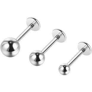 医用F136钛合金耳钉女养耳洞耳蜗耳骨钉耳环2025新款爆款钛钢耳饰