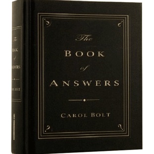 【中商原版】答案之书 英文正版 The Book of Answers进口原版 我的解答之书版 尤利西斯 神奇书籍包邮精装版