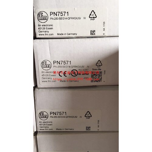 德国IFM易福门全新原装PN7571现货