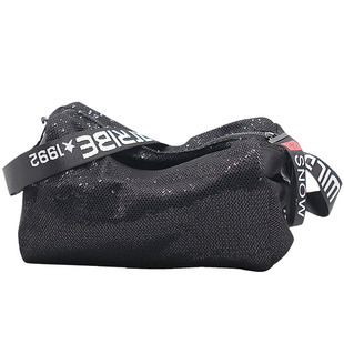 野狼部落牛津布轻便休闲运动健身包女潮蹦迪小包包简约百搭斜挎包