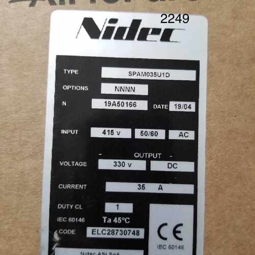 议价控制器SPAM035U1D议价