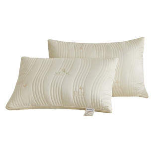 蚕丝枕芯枕头一对超柔软护颈椎专用低枕单人家用矮枕助睡眠整头男