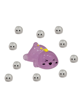 无聊了！看会发光小奶龙夜光小摆件精致稳定情绪解压桌面装饰工位