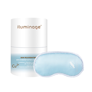 授权正品iluminage 易美肌氧化铜离子睡眠美容眼罩抗皱遮光眼罩