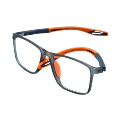 2025新款运动近视眼镜男可配度数超轻TR90眼镜框硅胶防滑篮球镜