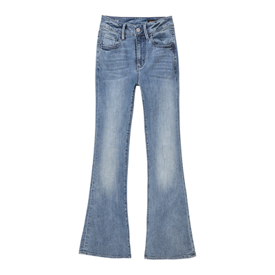 ABLEJEANS小个子修身马蹄牛仔裤