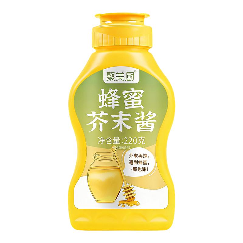 韩式蜂蜜芥末酱220g瓶装