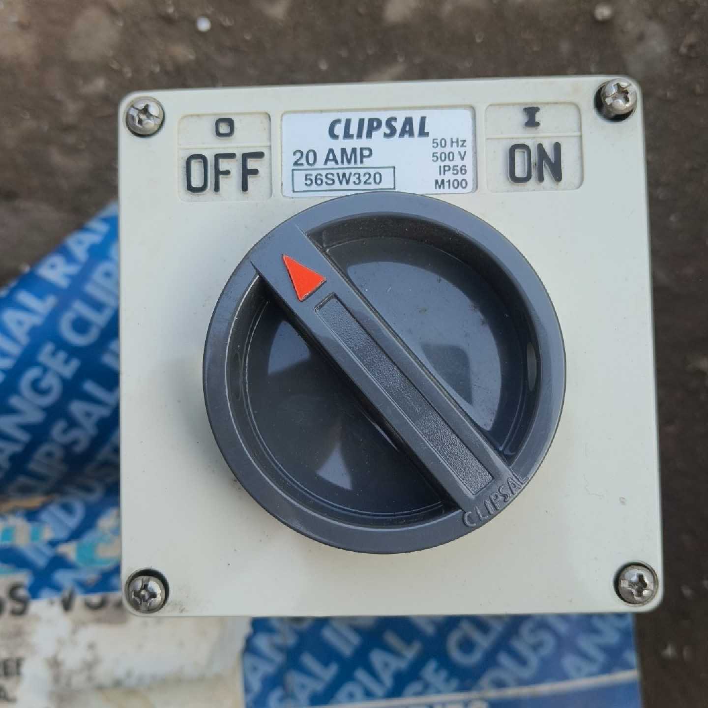 议价-奇胜CLIPSAL工业旋转开关56SW320,20A,500