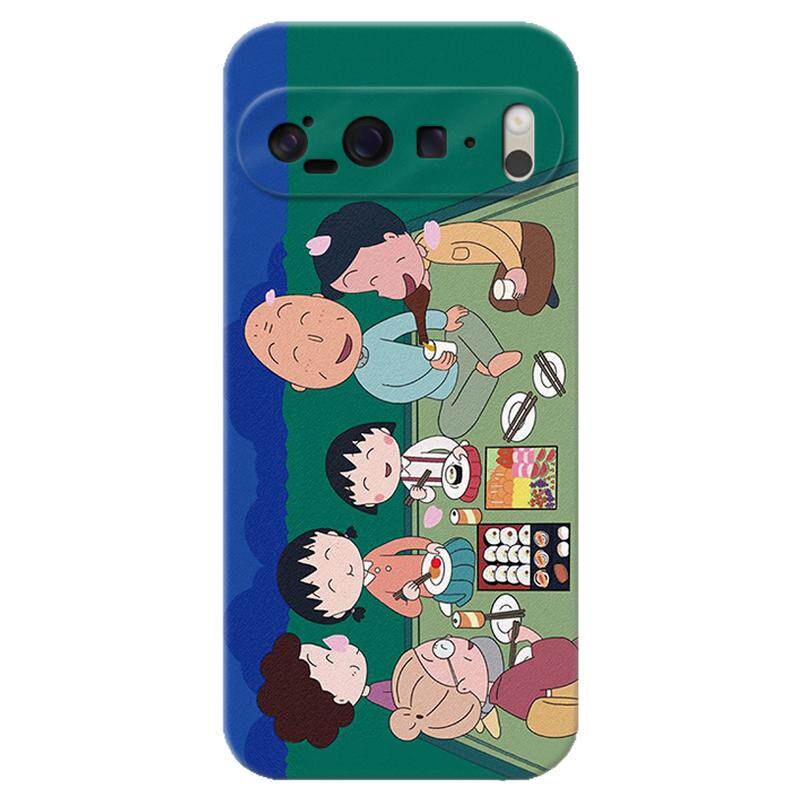 樱桃小丸子适用谷歌Pixel10手机壳9pro/8/7/6A可爱XL卡通小清新搞怪个性创意女款防摔软硅胶