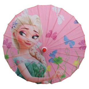 古风伞儿童艺术伞超仙古风伞油纸伞儿童小号儿童印花绸布伞幼儿园