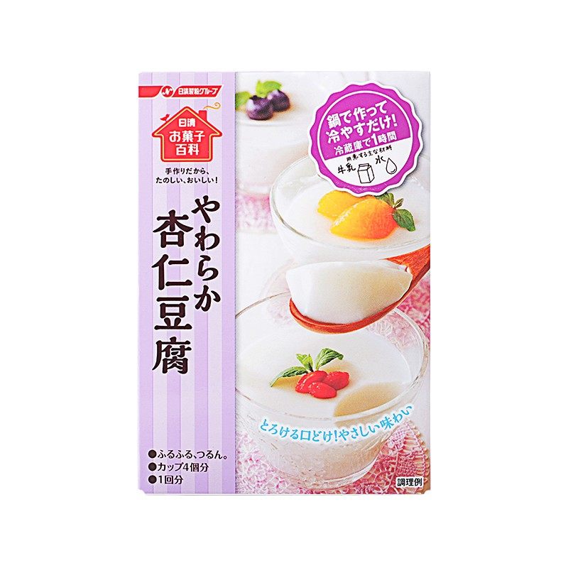 日本进口日清杏仁豆腐DIY布丁粉