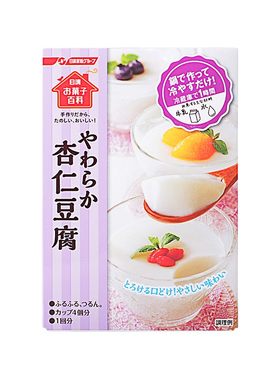 日本进口日清杏仁豆腐DIY布丁粉