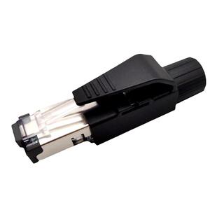 Profinet接头EtherCat连接器四芯抗震动PN工业水晶头hellolink