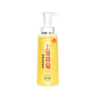 上海药皂上海硫磺皂净痘液体香皂500g沐浴露洗发