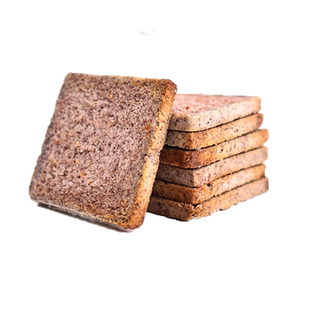 麦吉诺粗粮烤馍片黑米烧烤椒盐香酥整箱馍丁饼干解馋零食烤馒头片