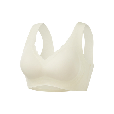 粉底液内衣大胸显小透气美背文胸