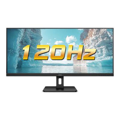 AOC U34E2M 34英寸120Hz电竞商务办公带鱼屏显示器U34P2M