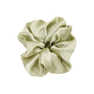 SHINE萱子饰品气质真丝大肠发圈缎面发绳轻奢风真丝发圈生日礼物