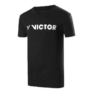 2024新款victor威克多胜利羽毛球服男女款速干短袖运动服专业训练