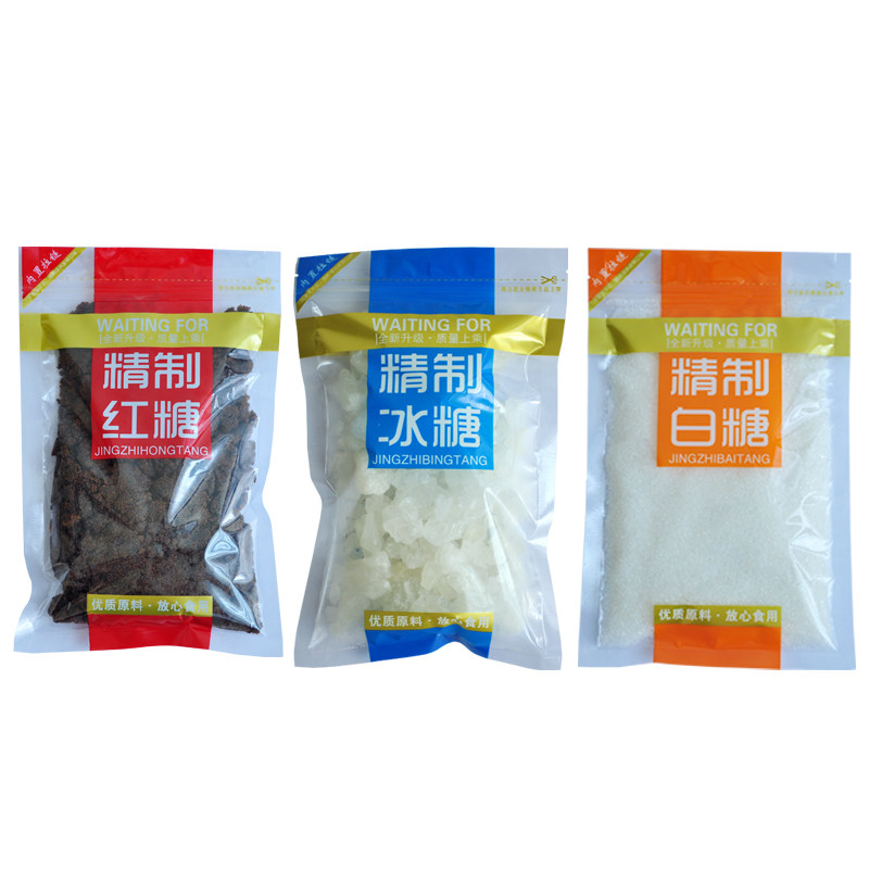 精制冰糖白砂糖产妇拉链自封袋