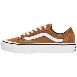 VANS范斯女鞋Authentic44 DX秋复古咖啡色豹纹安纳海姆透气帆布鞋