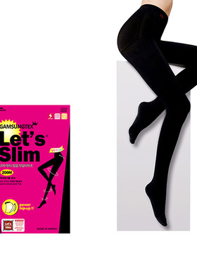 显瘦美腿袜打底袜秋冬款连裤袜Let'sslim