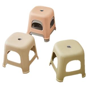 小矮凳子家用塑料加厚客厅茶几板凳儿童卫生间洗澡凳浴室换鞋椅子