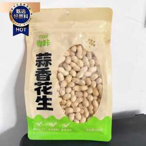 怡咔蒜香花生500g袋装低温慢烤真蒜煮制工艺休闲解馋零食