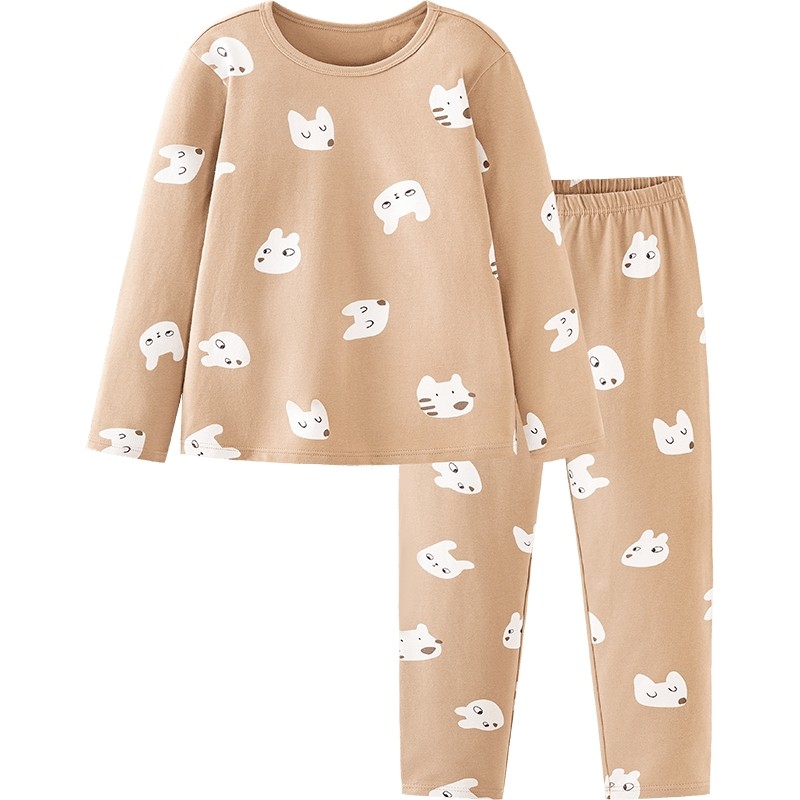 【植物芯】迷你巴拉儿童保暖内衣套装