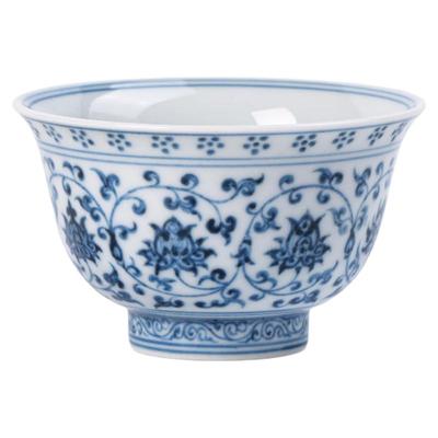 陶溪川景德镇釉下手绘压手杯