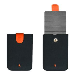 便携式抽拉式卡包男女随身超薄小巧高档大容量名片夹卡套钱包