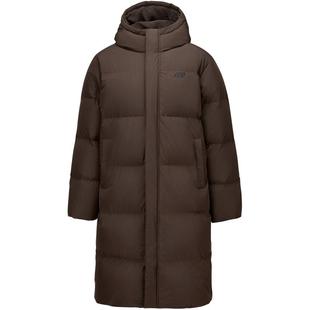 斯凯奇外套冬男女同款防泼水防风耐污保暖耐寒时尚百搭长款羽绒服