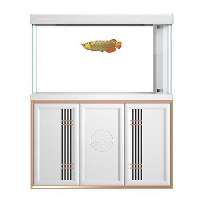 闽江鱼缸大型中式客厅水族箱