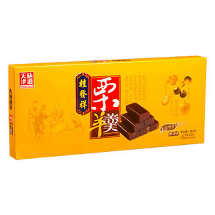 桂发祥十八街栗羊羹老式眼宝羊肝栗子羹天津特产糕点零食小吃礼盒