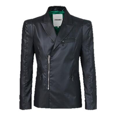 机能风翘肩精裁立体廓形西装外套