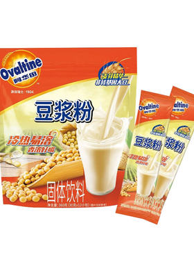 阿华田经典原味甜豆浆粉营养