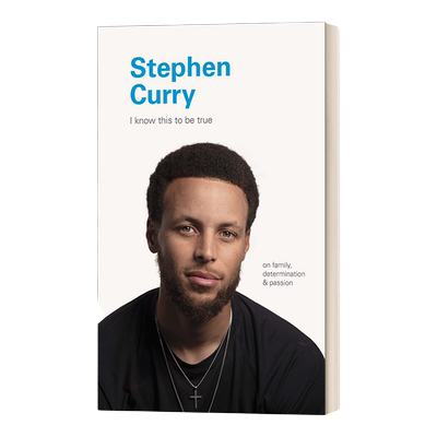 英文原版 精装 I Know This to Be True Stephen Curry 我知道这是真的 斯蒂芬 库里 英文版 进口英语原版书籍