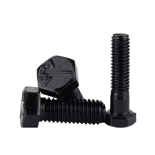 UNC发黑5级美制外六角螺丝5/8-3/4-1-1 1/8-1 1/4英制外六角螺栓