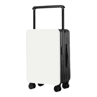 中置平衡宽拉杆行李箱女26寸拉杆箱结实20寸旅行箱卡通熊硬箱子男