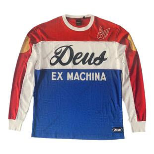 DEUS夏季越野摩托车骑行服山地车速降服赛车骑行服透气速干衣机车