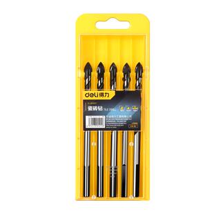 得力瓷砖钻头6mm混凝土打孔开孔合金三角玻璃水泥专用扩孔器大全