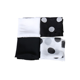 北方魔术道具黑白波点丝巾乾坤袋互动达人秀魔术年会新人舞台表演